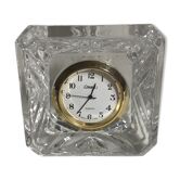 Horloge ancienne en cristal made in France