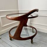 Cesare Lacca rolling coffee table service trolley