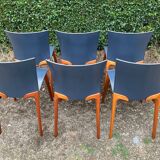 Series of 6 Cassina chairs by Josep Llusca