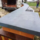 Mr. Bazin's bar counter in Limoges