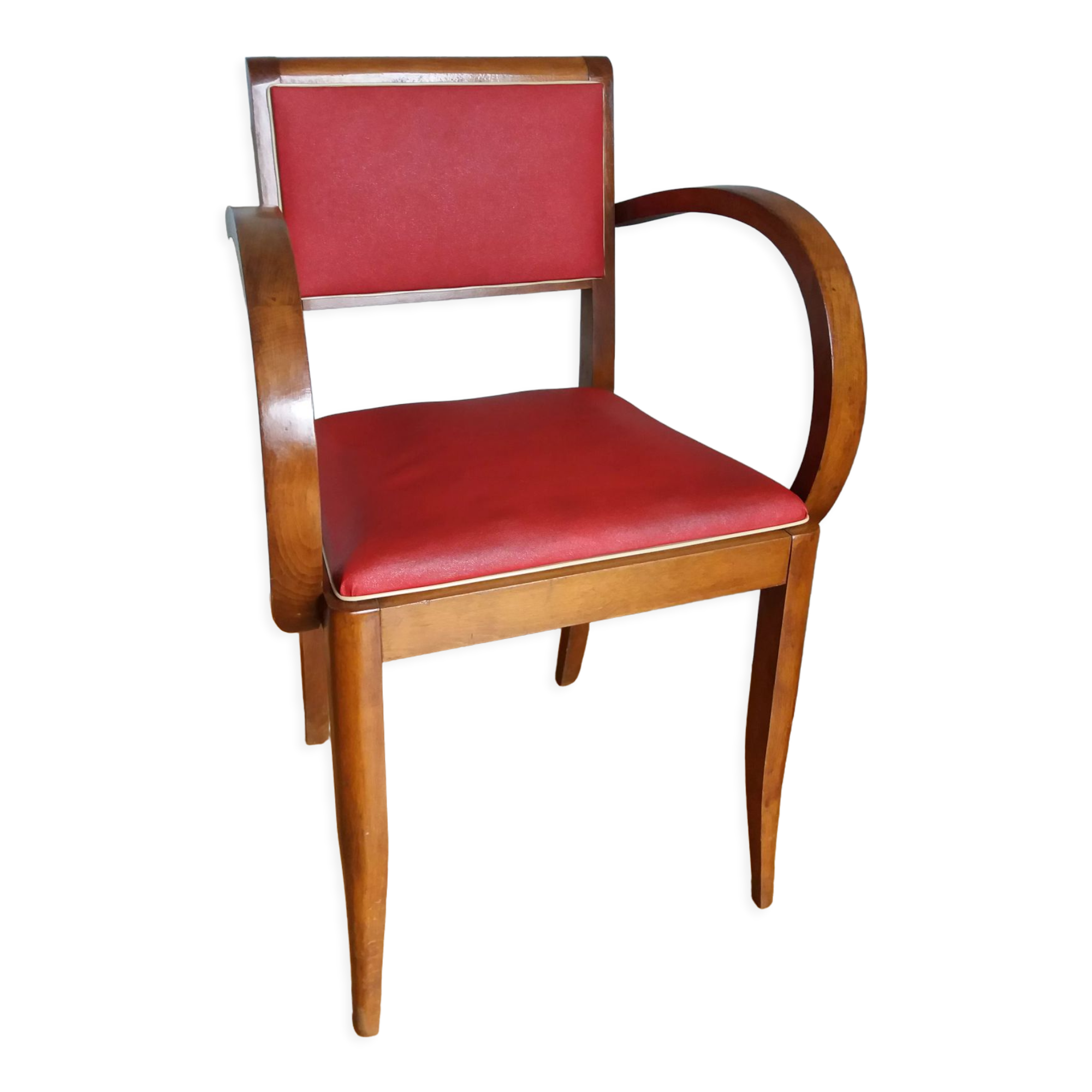 Fauteuil bridge années 50 60