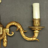 Large pair of garland wall light Louis XVI style - PETITOT France