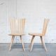 Set of 4 chairs salon mikado by Foersom & Hiort-Lorenzen for Fredericia, 1999