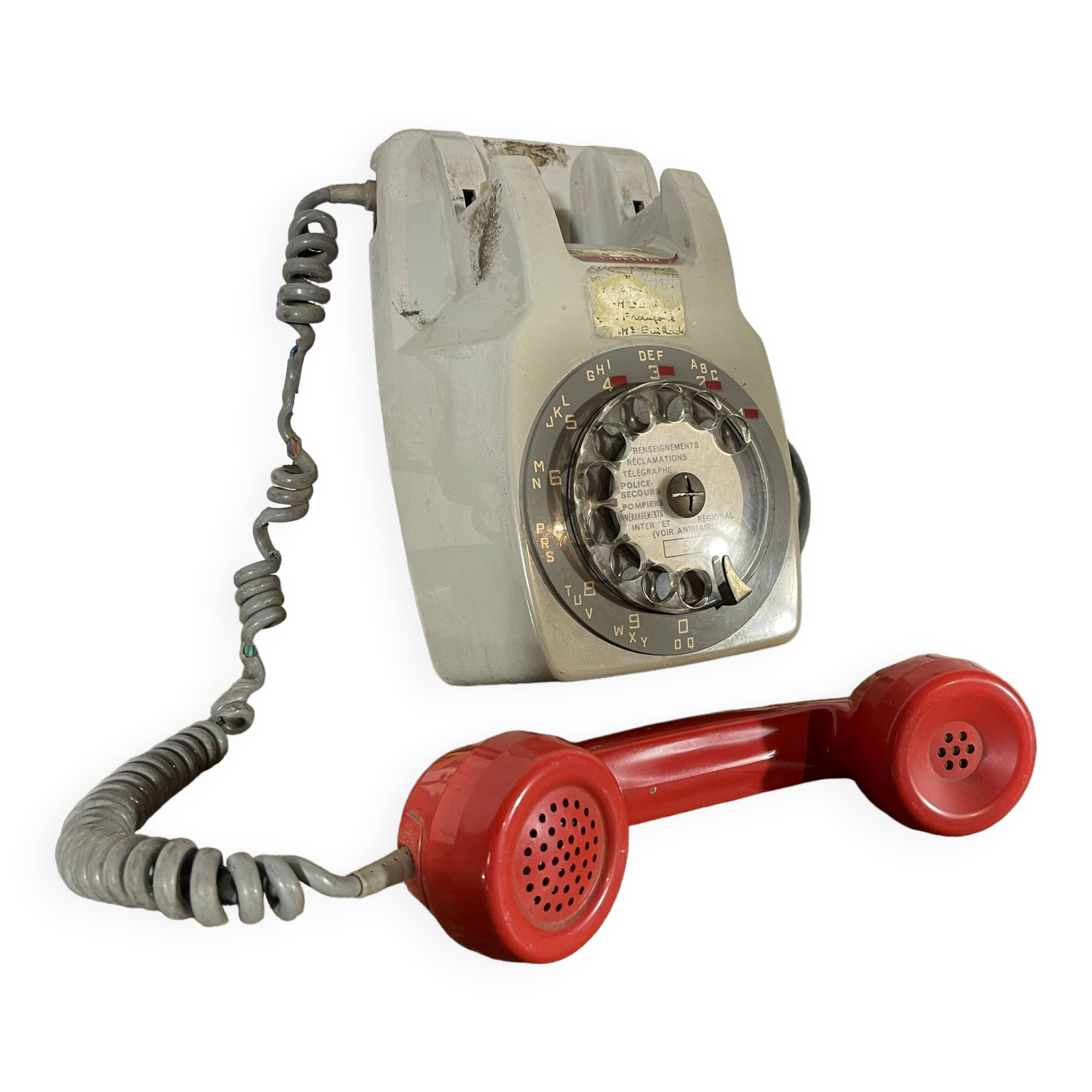 Vintage wall telephone