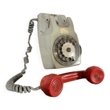 Vintage wall telephone