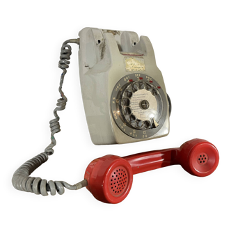 Vintage wall telephone