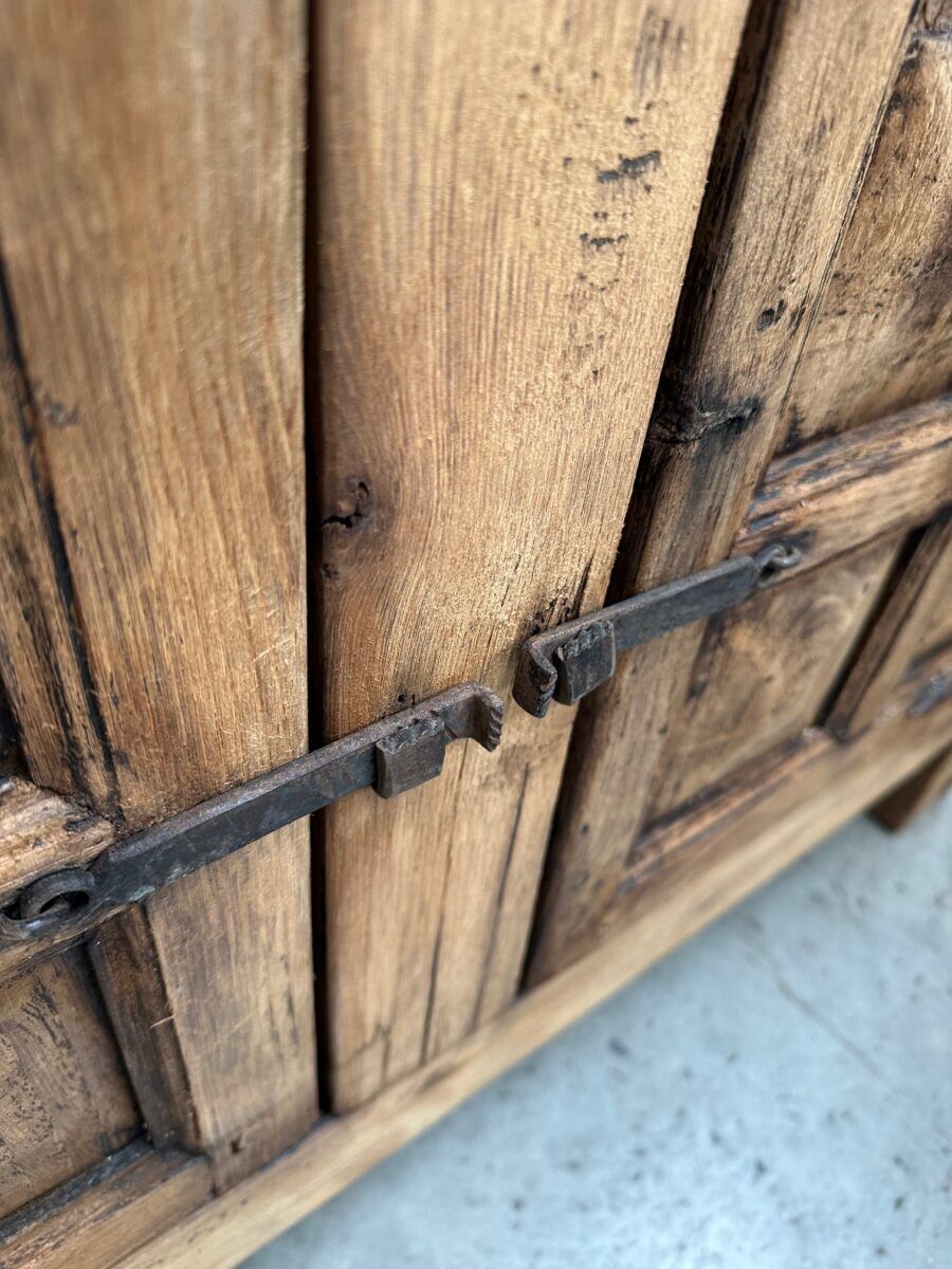 Pair of brutalist sideboards