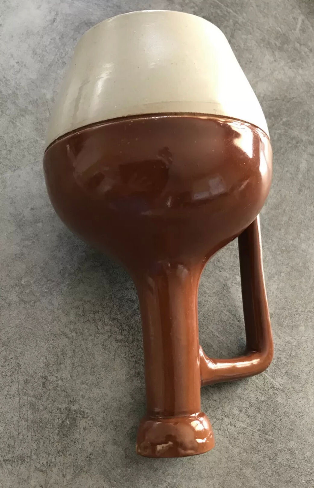 PITCHER BOTTLE BARDINET in Sandstone Distallator Bordeaux 50 cl BEIGE / BROWN