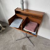 Fimsa Roma Italy teak console or small desk