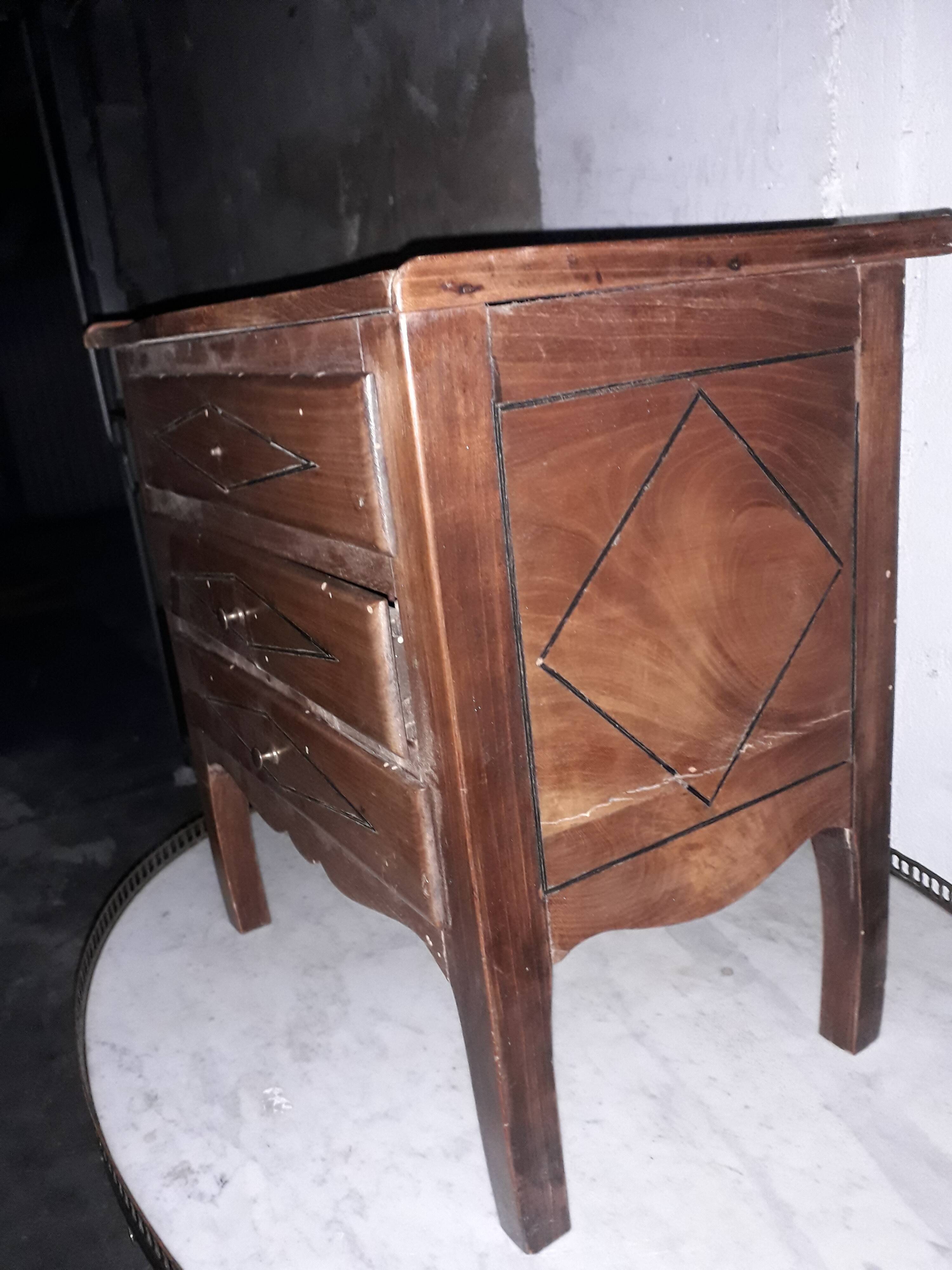 Small miniature chest of drawers