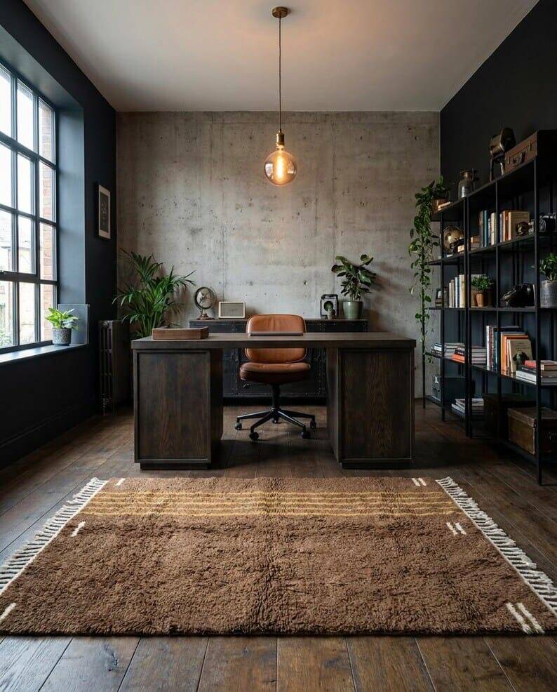 Berber carpet made of natural wool, traditionally handwoven, 2.5/3.5 m.