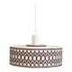 Vintage suspension in pvc, fabric and wool