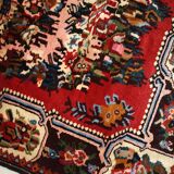 Tapis vintage fait main Bakhtiari persan 114cm x 152cm (1970s)