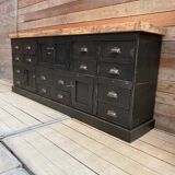 Patinated trade furniture