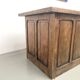 Solid oak trade counter, six drawers, France, circa 1920.