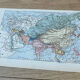 Map of Asia - 20x29cm