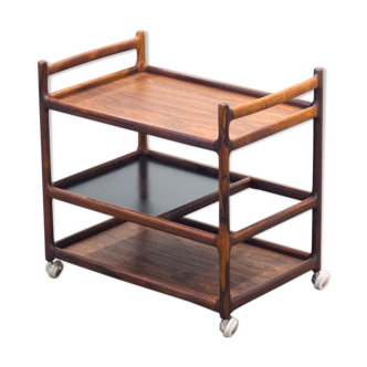 Cfc silkeborg rosewood bar cart by johannes andersen