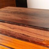 Large Danish chest of drawers in rosewood by Svend Langkilde from the 1960s.