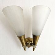 Appliques coniques orientables années 60