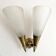Adjustable conical wall lights from the 60s