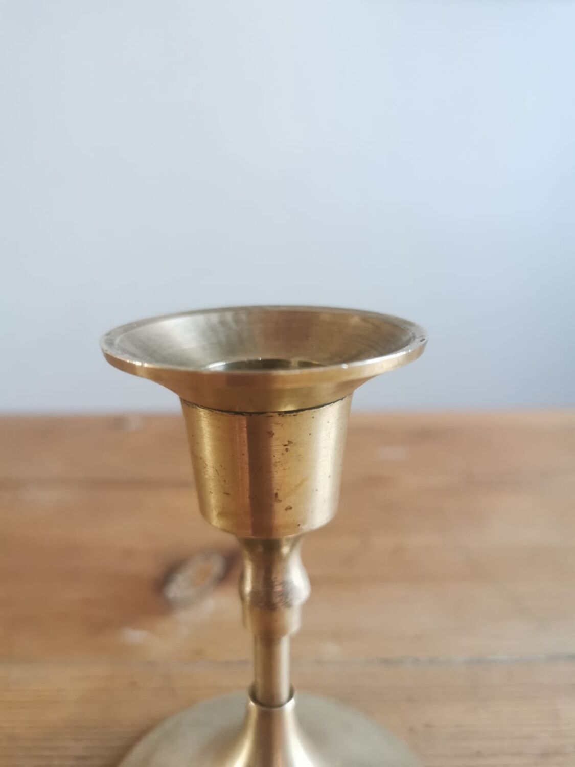 Brass candle holder