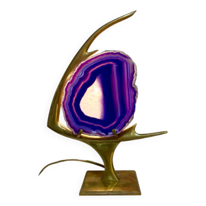 Lampe sculpture par Willy Daro