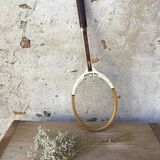 Vintage tennis racket "La Hutte"