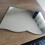 Mirror 50s-60s mustache, 24x42 cm