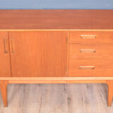 Restored Teak 1960s Jentique Sideboard Cabinet