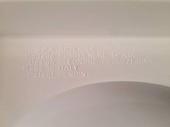 SPIROS ashtray, Eleonore Peduzzi Riva for Artemide, 1970.