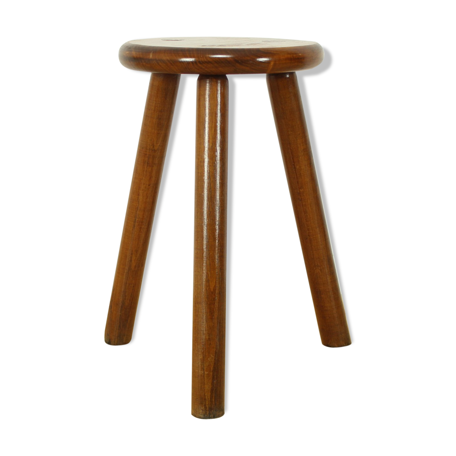 47cm wooden tripod farm stool