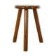 Tabouret de ferme tripode en bois