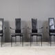 Vintage S44 dining chairs by Giancarlo Vegni for Fasem, set of 4, 1980