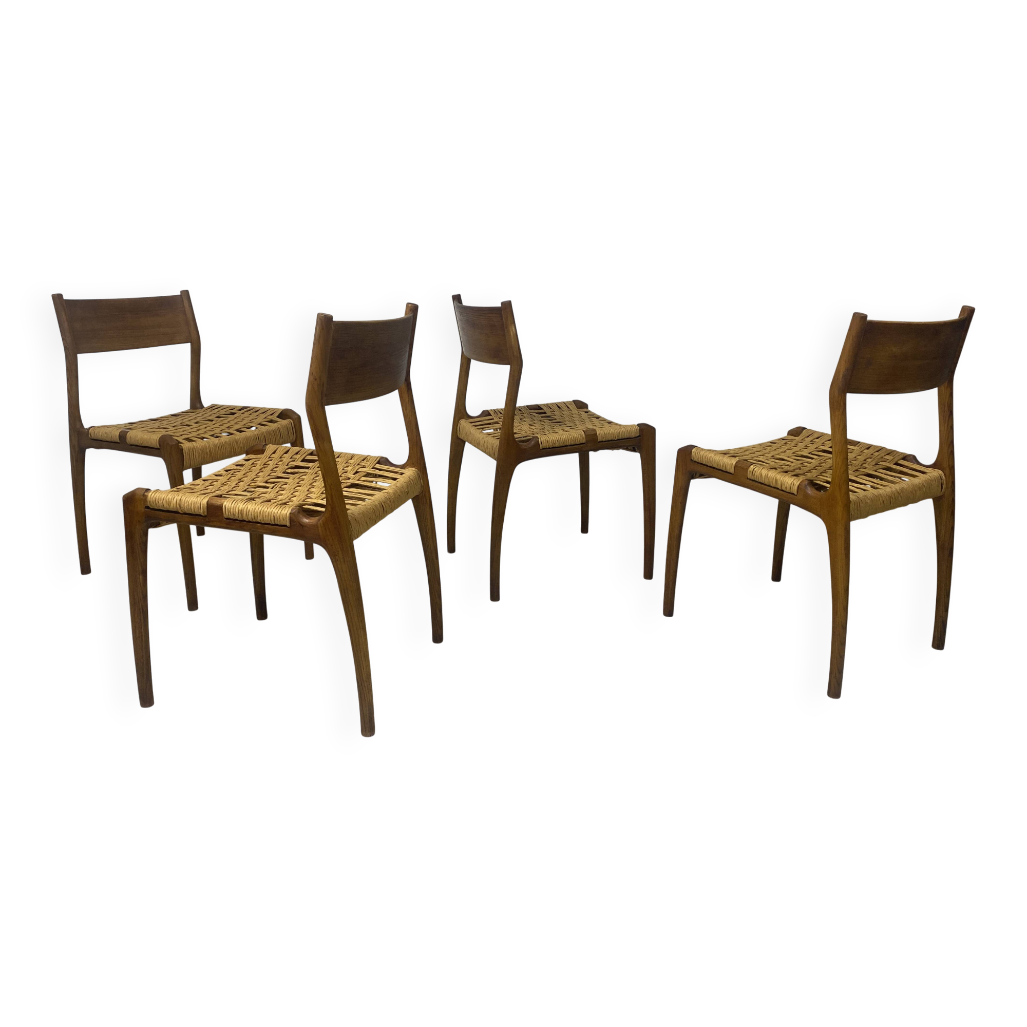 Set of 4 Havana chairs – Gessef, Consorzio Sedie Friuli.