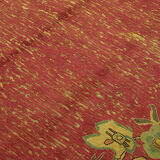 Red wool carpet 1980, 234 cm x 330 cm