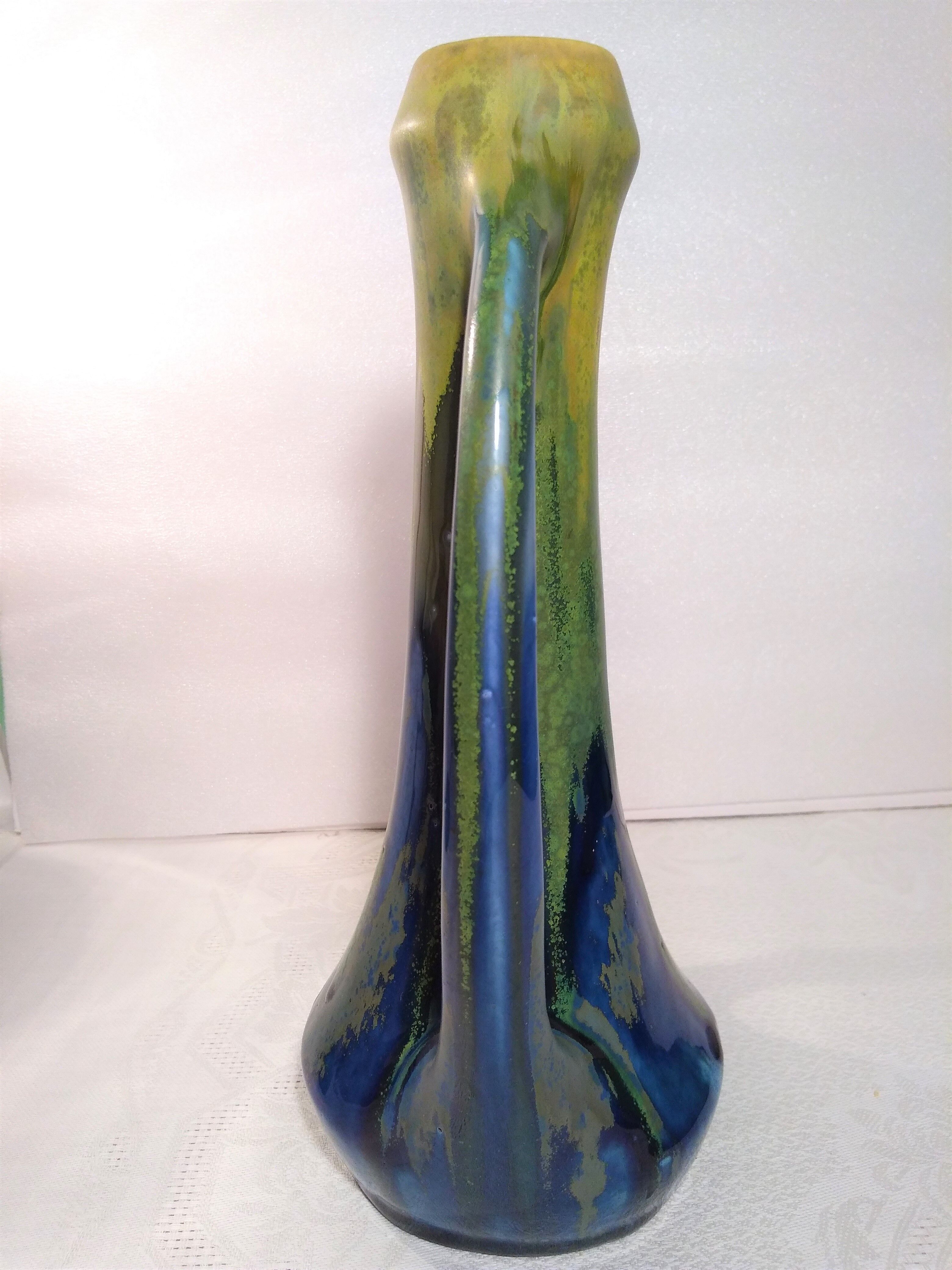 Vase Gilbert Méténier art Deco