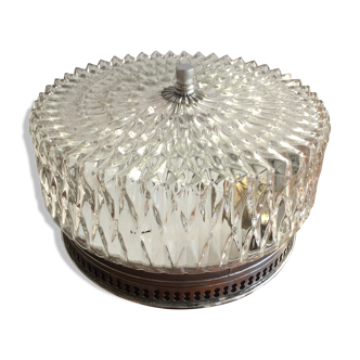 Antique glass ceiling lamp