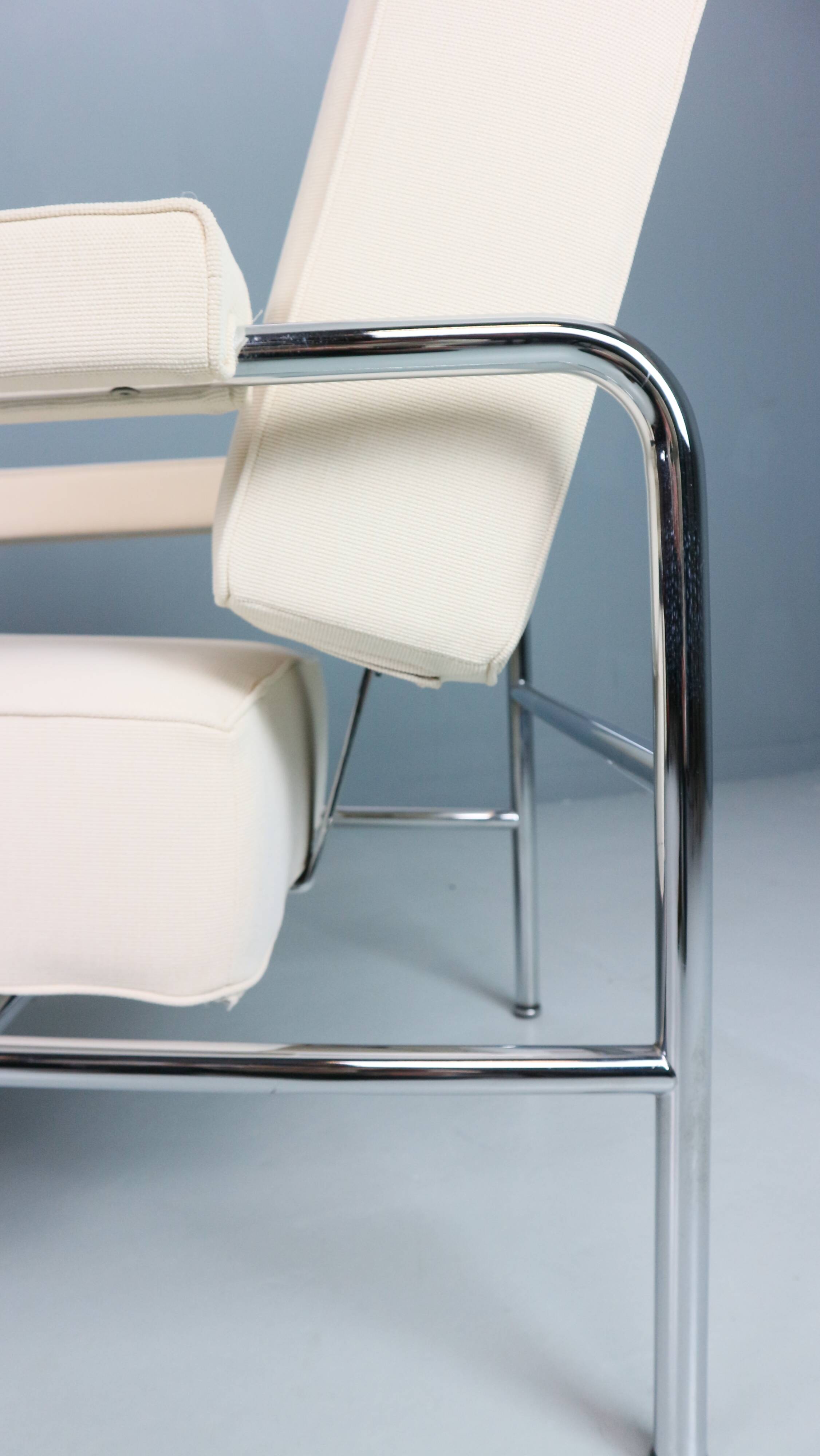 2x Fauteuil Wagon Fumoir LC 13 Le Corbusier, 1931