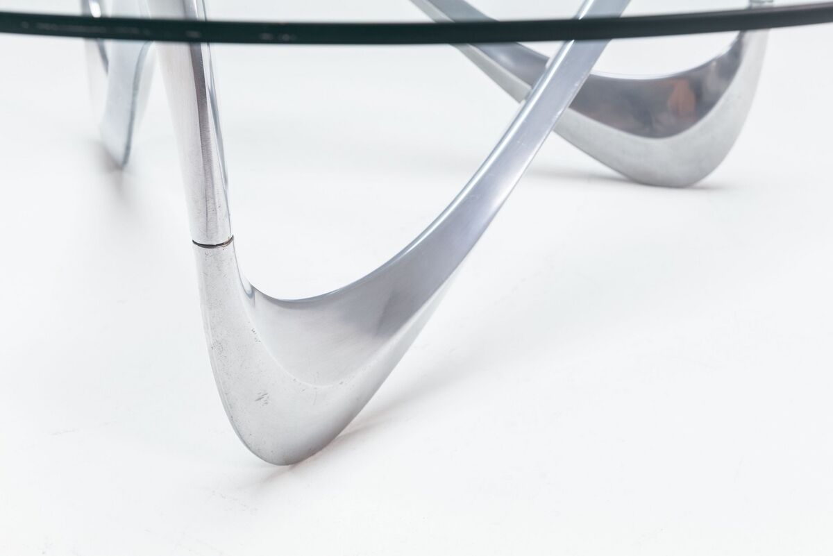 Knut Hesterberg model Snake coffee table Ronald Schmitt Germany 1965