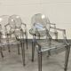 Lot Chaises Louis Ghost Kartell