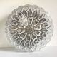 APPLIQUE Semi-Crystal Ceiling Light 1950s