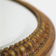 Oval mirror 42,5x29cm