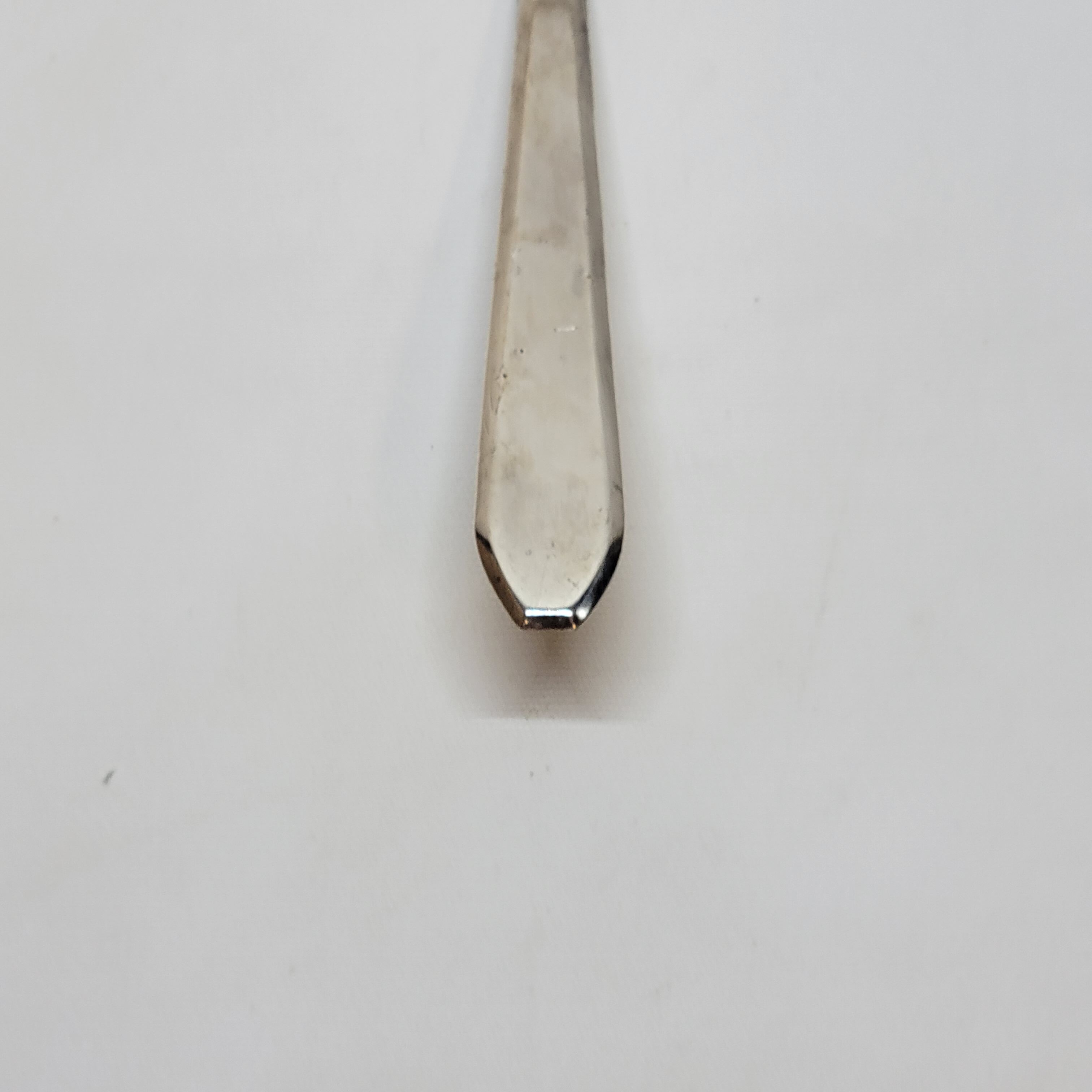 Old Silver Metal Cake Pie Server