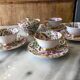 4 cups antique earthenware