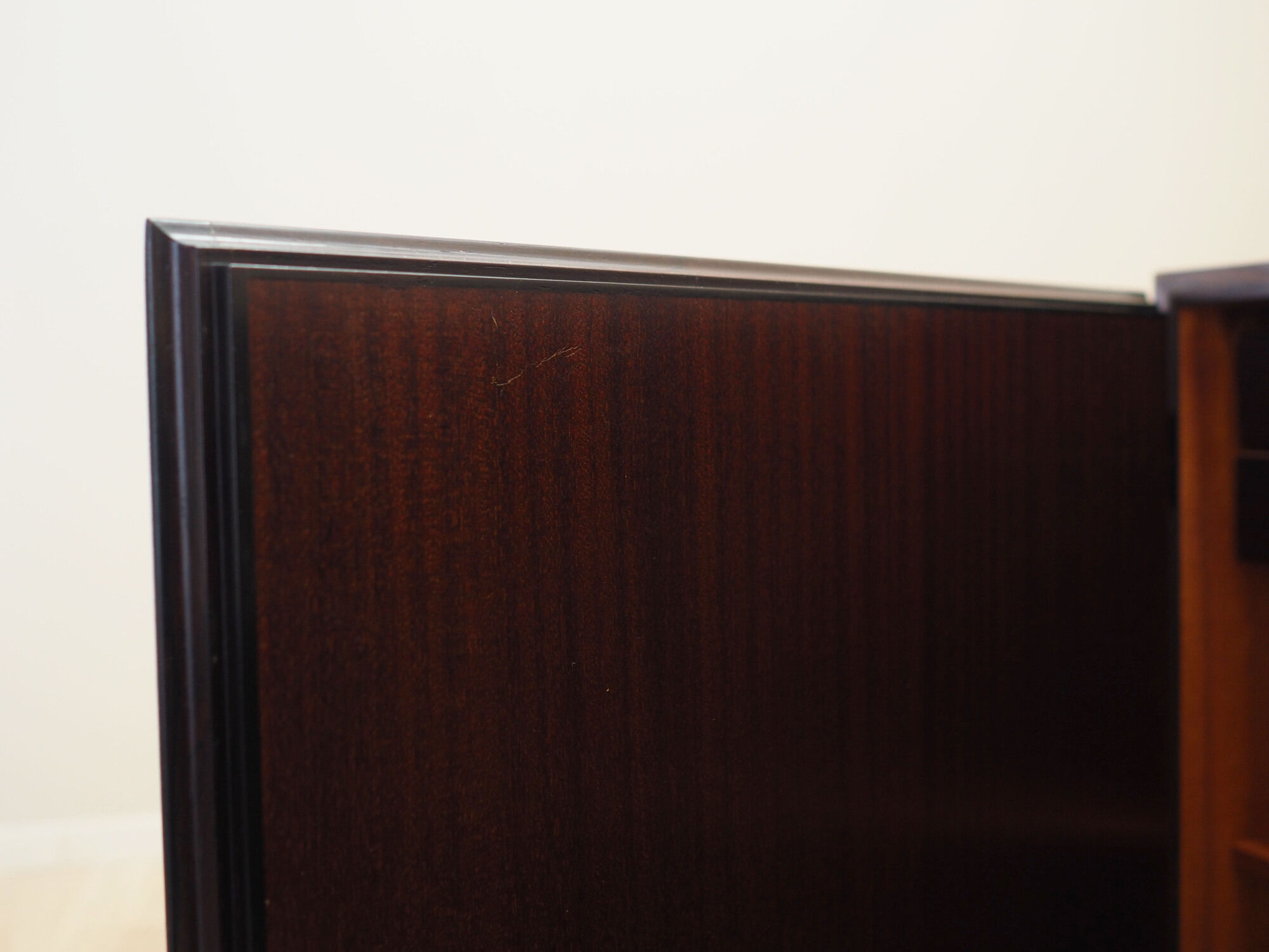 Armoire en palissandre, design danois, années 1970, fabriquée par Omann Jun