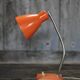 Aluminor table lamp, orange bedside lamp, desk lamp, art lamp