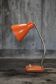 Aluminor table lamp, orange bedside lamp, desk lamp, art lamp