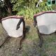 Antique walnut chairs