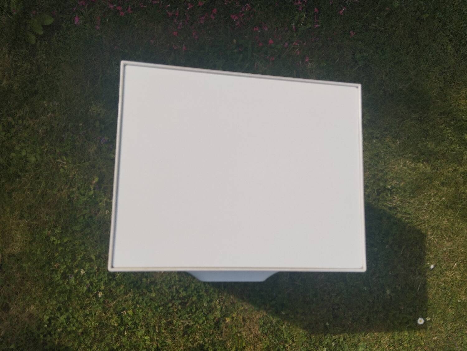 Vintage plastic storage unit