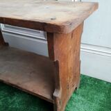 65cm foot rest set, rustic folk art XX
